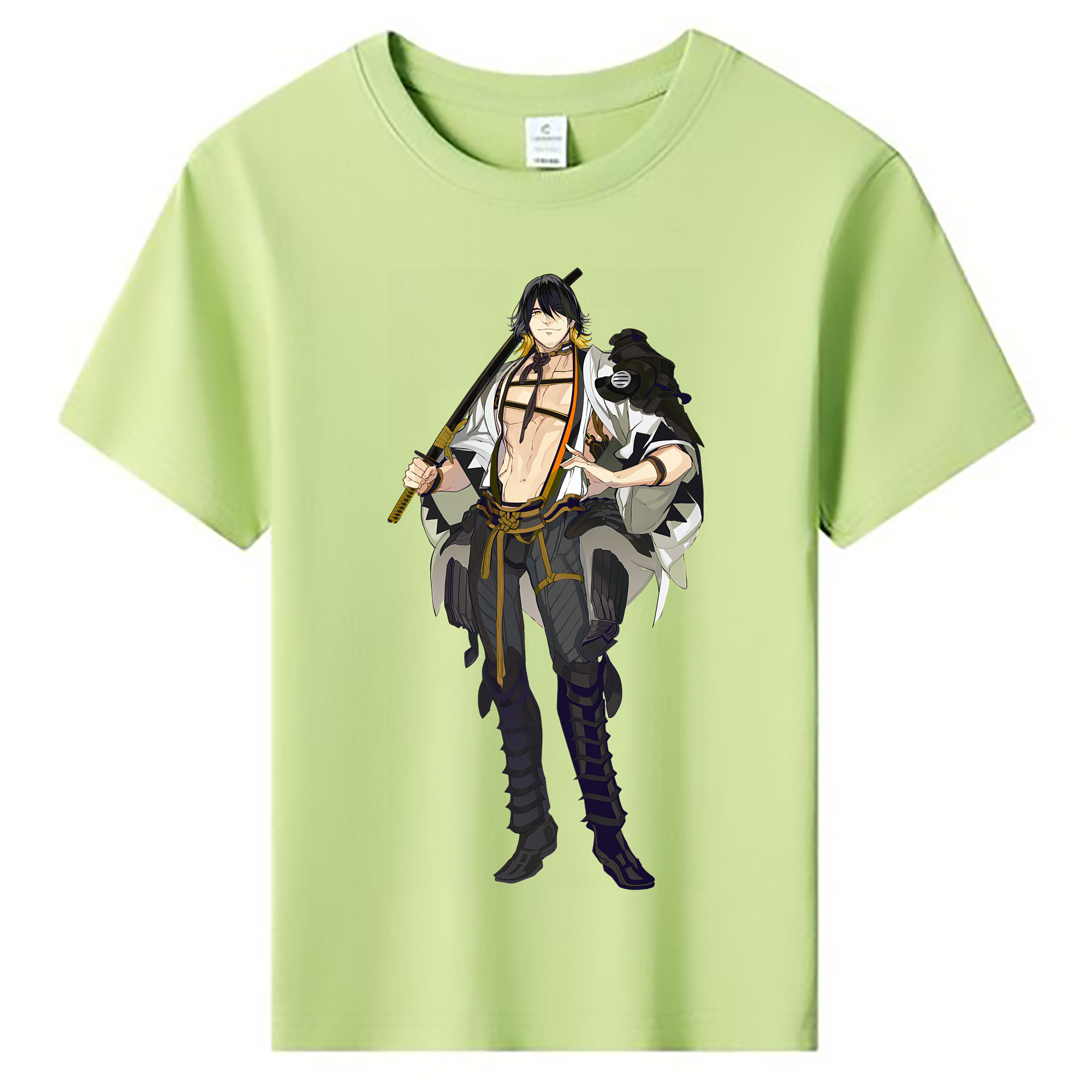 （画像用） 刀剣乱舞 Touken Ranbu 綿100％キッズTシャツ（フロントプリント）